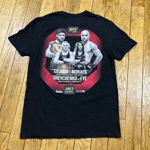 UFC 238 T Shirt Mens Large Black Graphic MMA Fight Night Event Tee